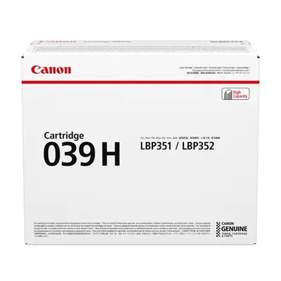 Toner Canon č.039H - CRG-039HBk (Černý) 0288C001 - Originál