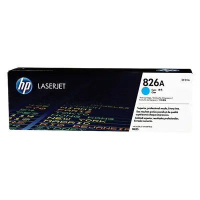 Toner HP č.826 - CF311A (Azurový) - Originál