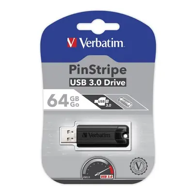 Verbatim USB flash disk 49318 PinStripe 64GB