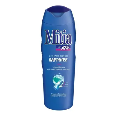 Gel sprchový Mitia, for men, 400 ml, Sapphire