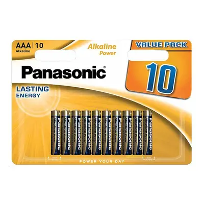 Baterie Panasonic 1.5 AAA (LR03) 10-pack blistr