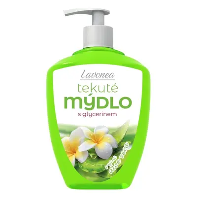 Mýdlo tekuté Lavonea, s pumpičkou, 500 ml, Aloe Vera