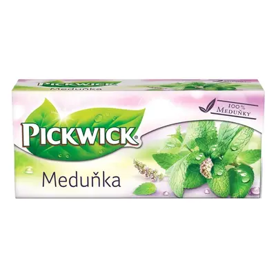 Čaj bylinný Pickwick, meduňka, 20x1,5 g