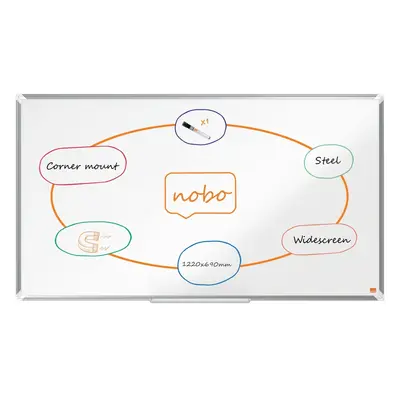 Tabule magnetická Nobo Premium Plus, 122x69 cm, širokoúhlá