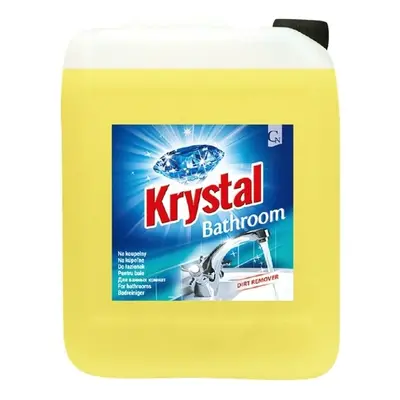 Prostředek čisticí Krystal, na sanitární plochy a předměty, antibakteriální, 5 l