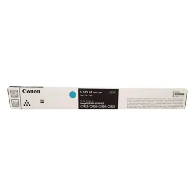 Toner Canon C-EXV-64C (Azurový) - Originál