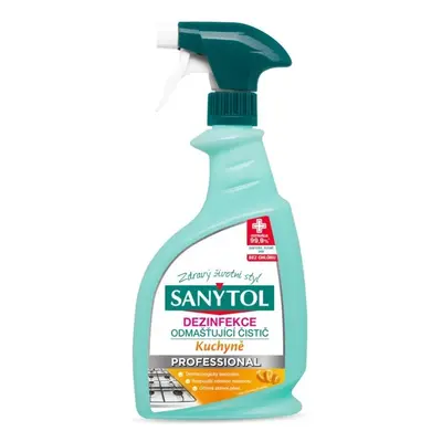 Prostředek čisticí Sanytol Professional, kuchyně, sprej, 750 ml