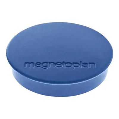 Magnet kulatý Magnetoplan Discofix, průměr 30 mm, modrý, 10 ks