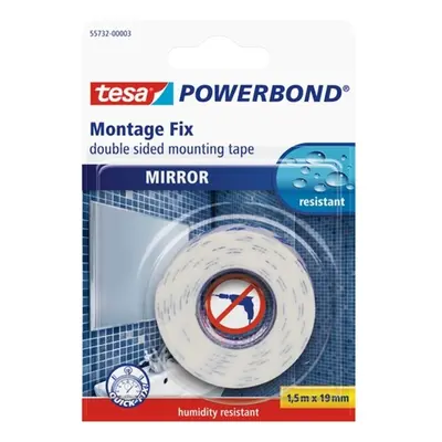 Páska montážní Tesa Powerbond, 19 mmx1,5 m, oboustranná, na zrcadla