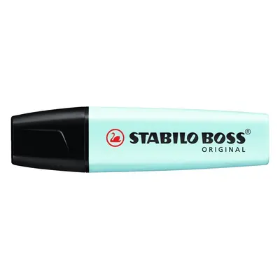 Zvýrazňovač Stabilo Boss Original Pastel, 2-5 mm, klínový hrot, tyrkysový