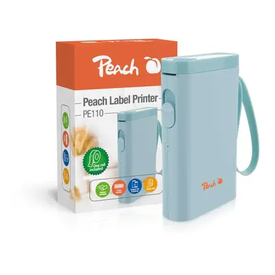 Peach PE110 - tiskárna samolepících štítků, nabíjecí, mo PE-PE110-BL