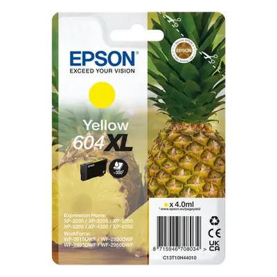 Zásobník Epson č.604XL - T10H4 (Žlutý) - Originál