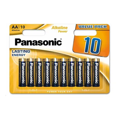 Baterie Panasonic 1.5 AA (LR6) 10-pack blistr