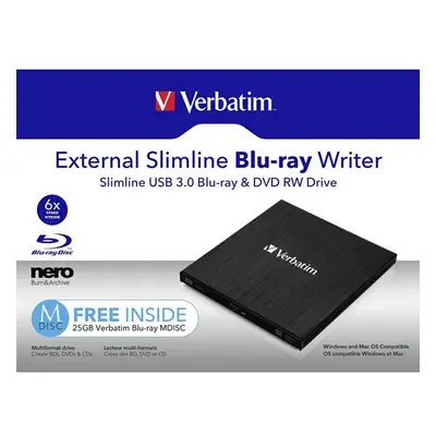 Verbatim externí Blu-Ray vypalovačka 43890