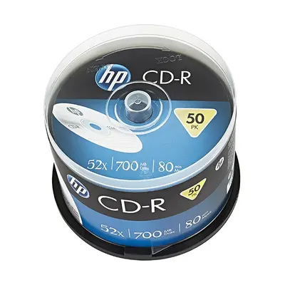 HP CD-R CRE00017-3, 69307 700MB CD-R 52x spindle 50-pack