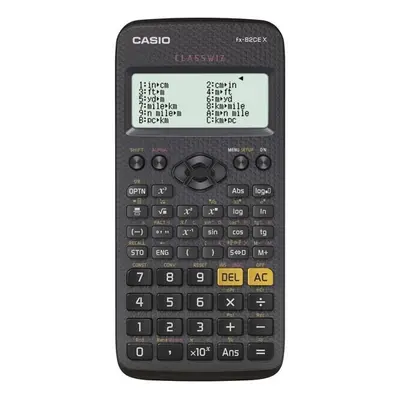 Casio Kalkulačka FX 82 CE X, černá, školní