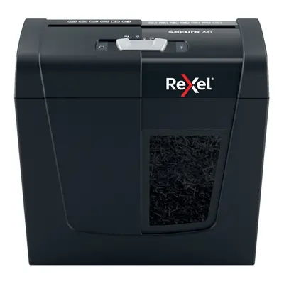 Skartovač Rexel Secure X6 EU, 4x40 mm, NBÚ-2, 6 listů, 10 l