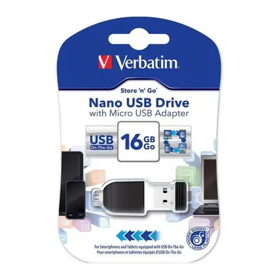 Verbatim USB flash disk 49821 Nano 16GB