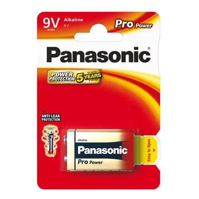 Baterie Panasonic 9 6LF22, 6LR61 1-pack blistr