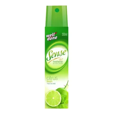 Osvěžovač vzduchu Sense, spray, 300 ml, citrus