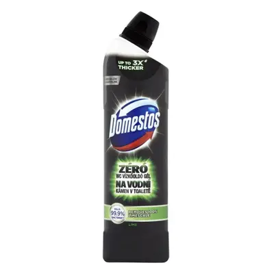 Prostředek čisticí Domestos Zero Lime, na toalety, dezinfekční, na vodní kámen, 750 ml