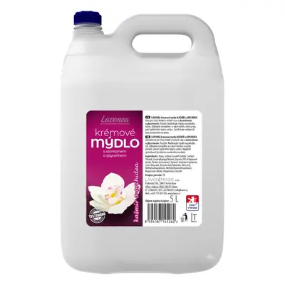 Mýdlo tekuté Lavonea, krémové, 5 l, Kašmír & Orchidea