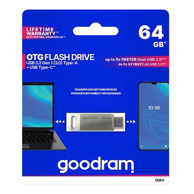 Goodram USB flash disk ODA3-0640S0R11 ODA3 64GB