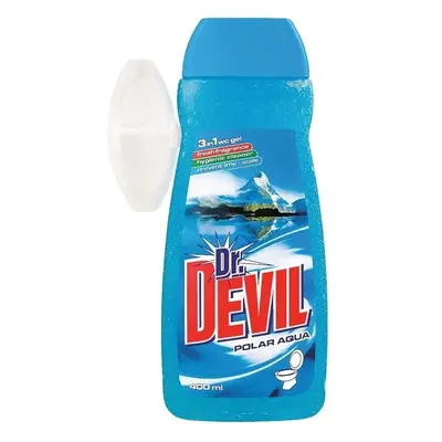 Prostředek čisticí Dr. Devil, na toalety, závěska, gel, 400 ml, Aqua