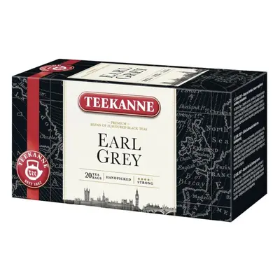 Čaj černý Teekanne, Earl grey, 20x1,65 g