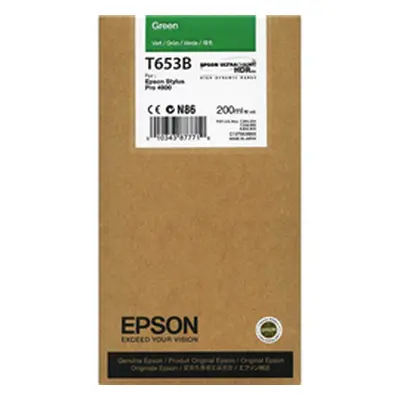 Zásobník Epson T653B-SLEVA (Zelený) - Originál