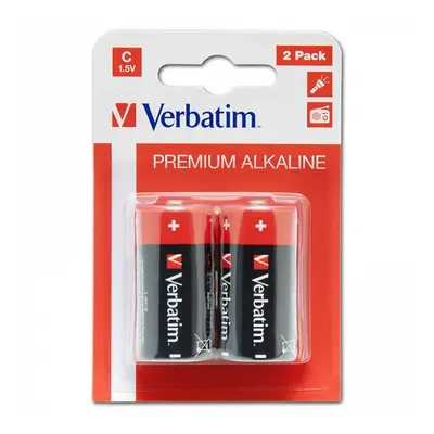 Baterie Verbatim 1.5 LR14 2-pack blistr