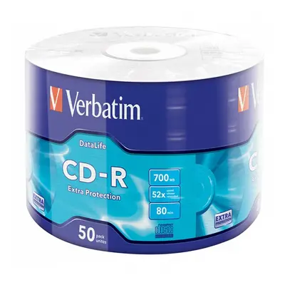 Verbatim CD-R Extra Protection 43787 700MB CD-R 52x wrap 50-pack