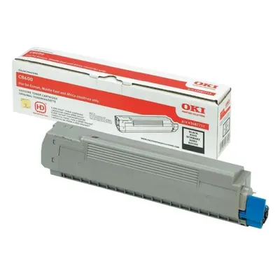 Toner OKI 43487712 (Černý) - Originál