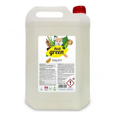 Prostředek čisticí Real Green, na toalety, 5 l