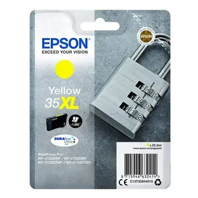 Zásobník Epson č.35XL - T3594-SLEVA (Žlutý) - Originál