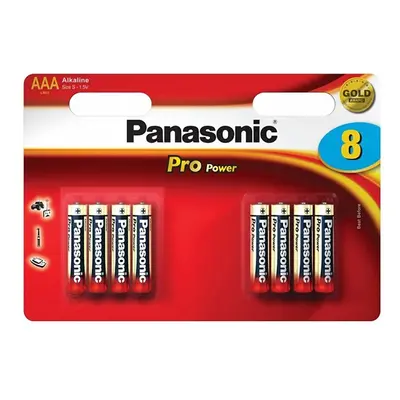 Baterie Panasonic 1.5 AAA (LR03) 8-pack blistr