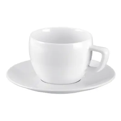 Šálek porcelánový s podšálkem Crema, cappuccino, 200 ml