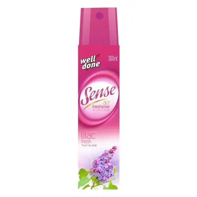 Osvěžovač vzduchu Sense, spray, 300 ml, šeřík