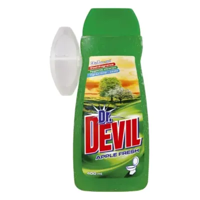 Prostředek čisticí Dr. Devil, na toalety, závěska, gel, 400 ml, Apple