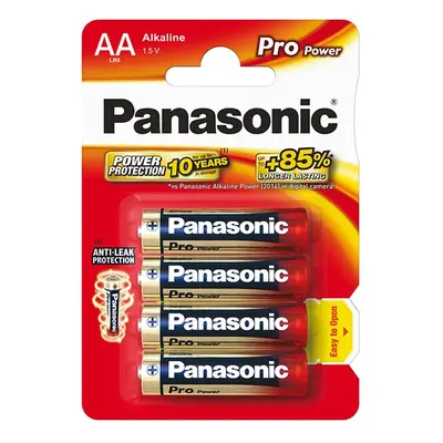 Baterie Panasonic 1.5 AA (LR6) 4-pack blistr