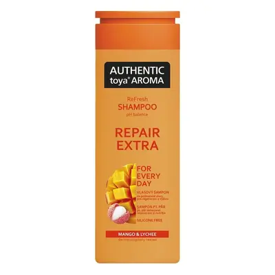 Šampon vlasový Authentic toya Aroma, Repair Extra, 400 ml, Mango a Liči