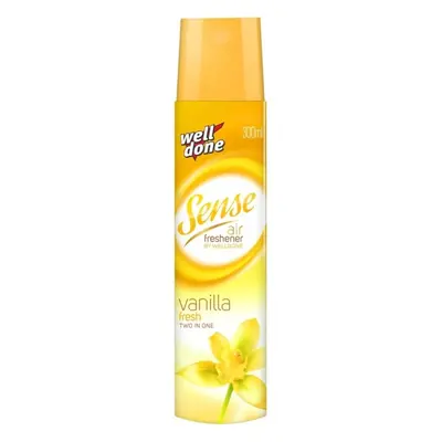 Osvěžovač vzduchu Sense, spray, 300 ml, vanilla