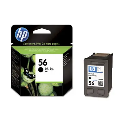 Cartridge HP č.56 - C6656A-SLEVA (Černá - black) - Originál