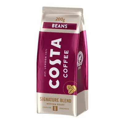 Costa Coffee Signature Blend Medium zrnková Káva 200g