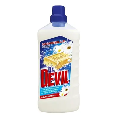 Prostředek čisticí Dr. Devil, univerzální, na všechny povrchy, 1 l, Marseille soap