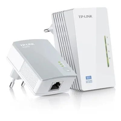 TP-LINK powerline (LAN přes 230V) TL-WPA4220KIT 2.4GHz, extender, 600Mbps, Wifi Clone