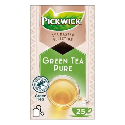 Čaj zelený Pickwick Tea Master Selection, Green Tea Pure, 25x1,5 g