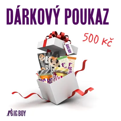 BIG BOY® Dárkový poukaz 500 Kč