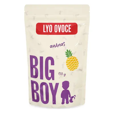 BIG BOY® Ananas kousky lyofilizované 150 g Eko varianta