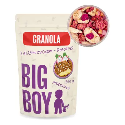 BIG BOY® Proteinová granola s dračím ovocem 360g Eko varianta